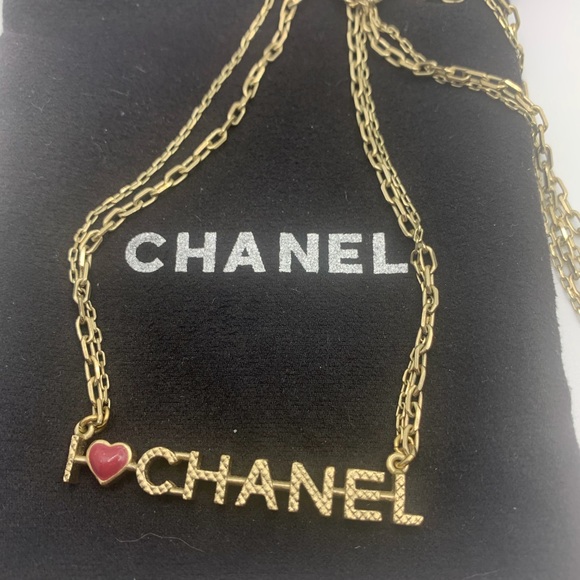 Authenticated I ❤️ Chanel Necklace - Picture 3 of 10